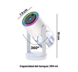 Humidificador USB y Proyección Luz Cielo Estrellas Portátil