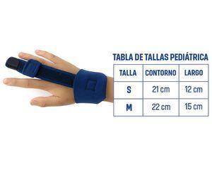 Ferula Inmovilizador Dedo Indice Medio Anular Pediatrico Oneder