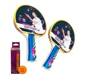 Paleta De Ping Pong Sensei 3 Estrellas