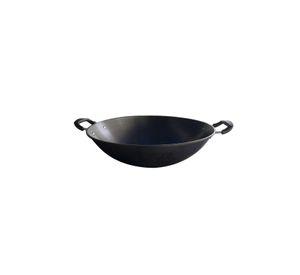 WOK DISCO HIERRO NEGRO GRUESO 47 CM