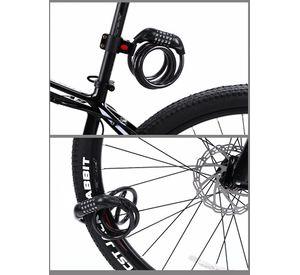Candado Bicicleta Clave Seguridad de Bloqueo Antirrobo 120cm