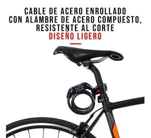 Candado Bicicleta Clave Seguridad de Bloqueo Antirrobo 120cm