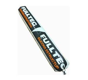 Sellador Poliuretano Estructural Fulltec 600ml Negro Pu40