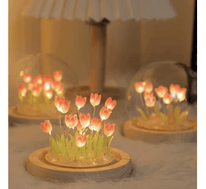 Tulipanes youmu eternos luz led