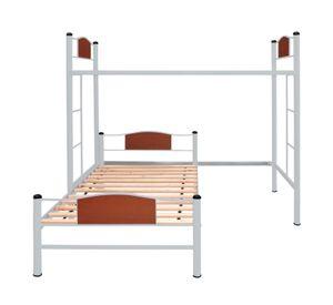 Cama alta + cama baja child 1 plaza plata