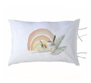 FUNDA ALMOHADA SAFARI ARCOIRIS 50X70