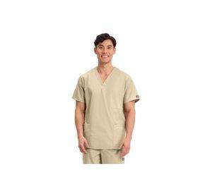 POLERA CLÍNICA HOMBRE CHEROKEE 4876 KHAKI