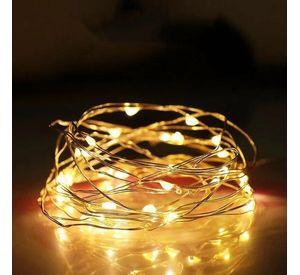 Luz Led Calida 3m A Pila