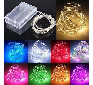 Luz Led Calida 3m A Pila