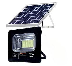 Lampara Solar Reflector 300W Garage Calle Parque Patio Lau