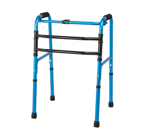 Andador Aluminio Plegable Azul