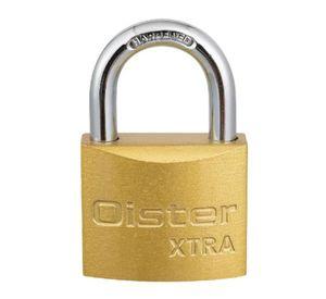 Candado oister xtra 30mm fierro bronceado color amarillo