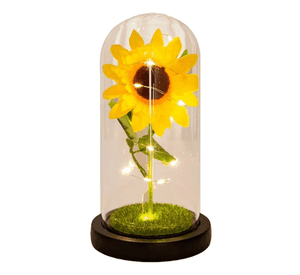 Regalo girasol eterno luz led