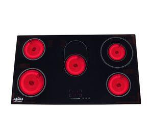 Encimera Vitrocerámica 5 quemadores DELUXE  CEV05D