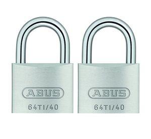 Candado Aluminio Titalium 64TI 40 Twins