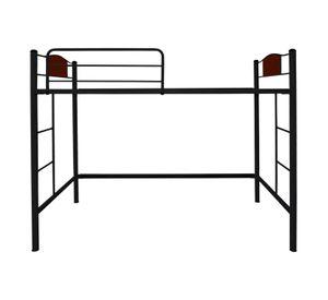 Cama alta child 1,5 plaza negro