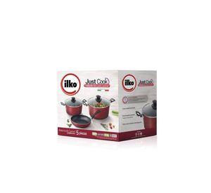 BATERIA ALUMINIO 5 PIEZAS JUST COOK