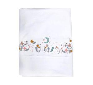 Juego de sábanas 1 plaza 200H Unicornio blanco