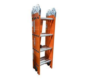 Escalera multipropósito plegable ultra resistente 4x4 4.5 Mtrs
