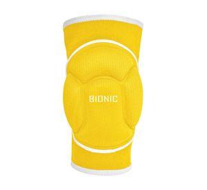 RODILLERA ELASTICADA BIONIC VOLLEY PAR AMARILLO FLUOR