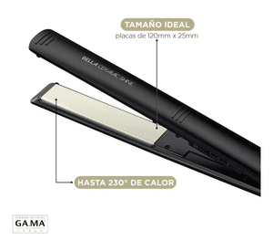 Plancha de cabello GAMA Elegance Bella Ceramic Shine Ion