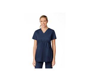POLERA CLÍNICA MUJER MATERNAL WONDERWINK 145 NAVY