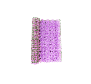 Flor Artificial para Decoración Panel Pared Muro 3m Violeta