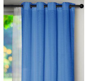 Set de cortinas 8 pzas Amalia Azul 140x225
