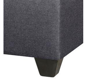 Seccional Intercambiable Gramado tela Gris oscuro 170x130x83