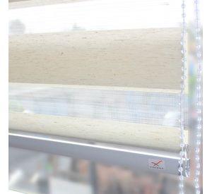 Cortina Roller Duo Lino Blanco Oats 140x240cm