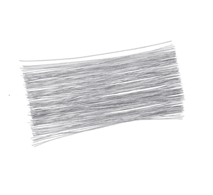 Alambre gris para flores 40 cm 40 uds