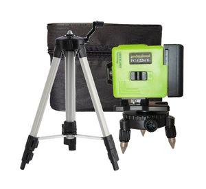 Nivel Laser Construcción 12 líneas 360 Horizontal vertical FC-E226DG + Tripode 1,2m