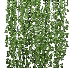 Pack de 60 Tiras Planta Artificial Enredadera 21m Decoración