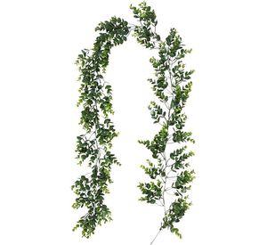 Set 2 Flores Eucalipto Guirnaldas Colgantes Artificial Lau