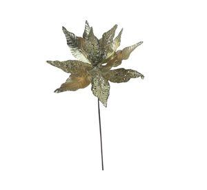 Poinsettia Champagne 30cm