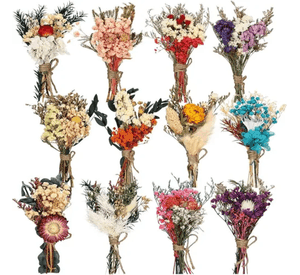 Ramos flores secas mini boho 4 uds