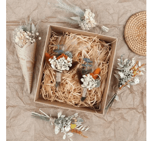 Ramos flores secas mini boho 4 uds