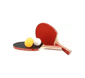 2 Paletas Raquetas Para Ping Pong Más 15 Pelotas