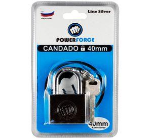 Candado de Acero de 40mm. Terminación Cromada