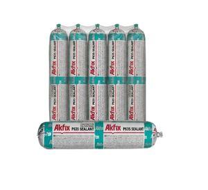 Pack 6 Sellador Poliuretano Akfix P635 Blanco Juntas Muros