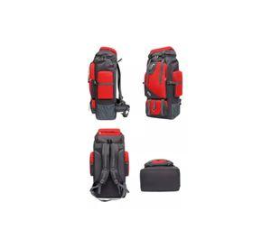 Mochila impermeable de 90L color rojo