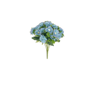 Flores Artificiales Ramo Crisantemos Floral Decoración Jhn