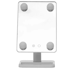 Espejo De Maquillaje Tocador Con Luz Led Sensor Tactil 360