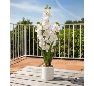Planta Artificial Decorativa Orquídea Elegante Adorno Jhn