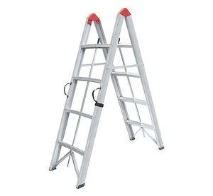 Escalera Step A Fold Plegable Compacta Portátil 150kg Tijera