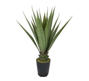 Agave Verde Acerrado de 98cm Artificial | Estilo Natural para Interiores y Vitrinas