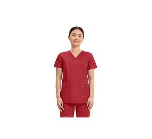 POLERA CLÍNICA MUJER CHEROKEE REVOLUTION WW620 RED