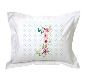 Funda de Almohada, Letras Vintage J