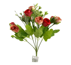 Ramo flores artificiales decoración hogar 30 cm