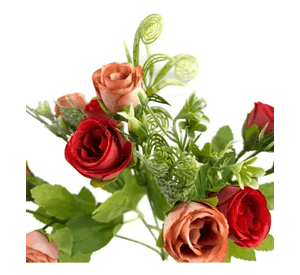 Ramo flores artificiales decoración hogar 30 cm